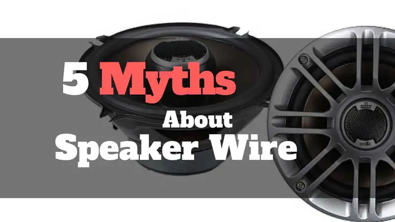 5-myths about car speaker wire