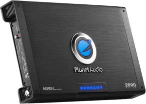 Planet Audio AC2000.2 2 Channel Car Amplifier