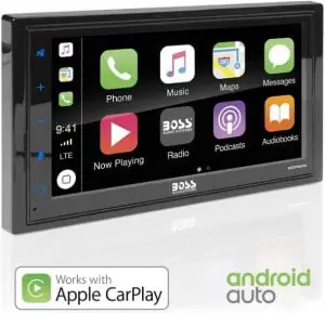 BOSS Audio BVCP9685A Apple Carplay Android Auto Car Multimedia Player - Double Din Car Stereo