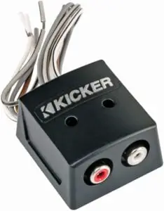 Kicker KISLOC 2-Channel K-Series Speaker Cable with Line Out Converter
